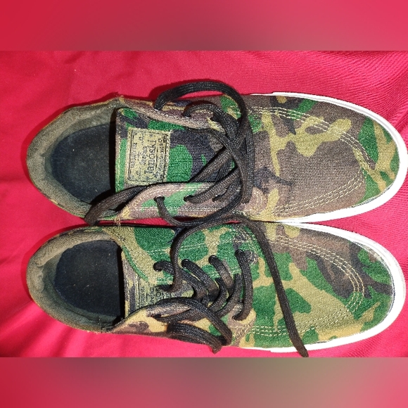 Stefan janoski Nike camo skateboard shoes sz 10 - Picture 1 of 7